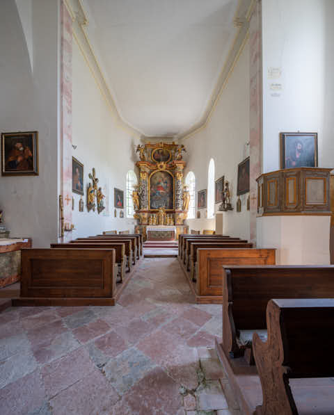 Gemeinde Niederbergkirchen Landkreis Mühldorf Oberhofen Nikolauskirche (Dirschl Johann) Deutschland MÜ